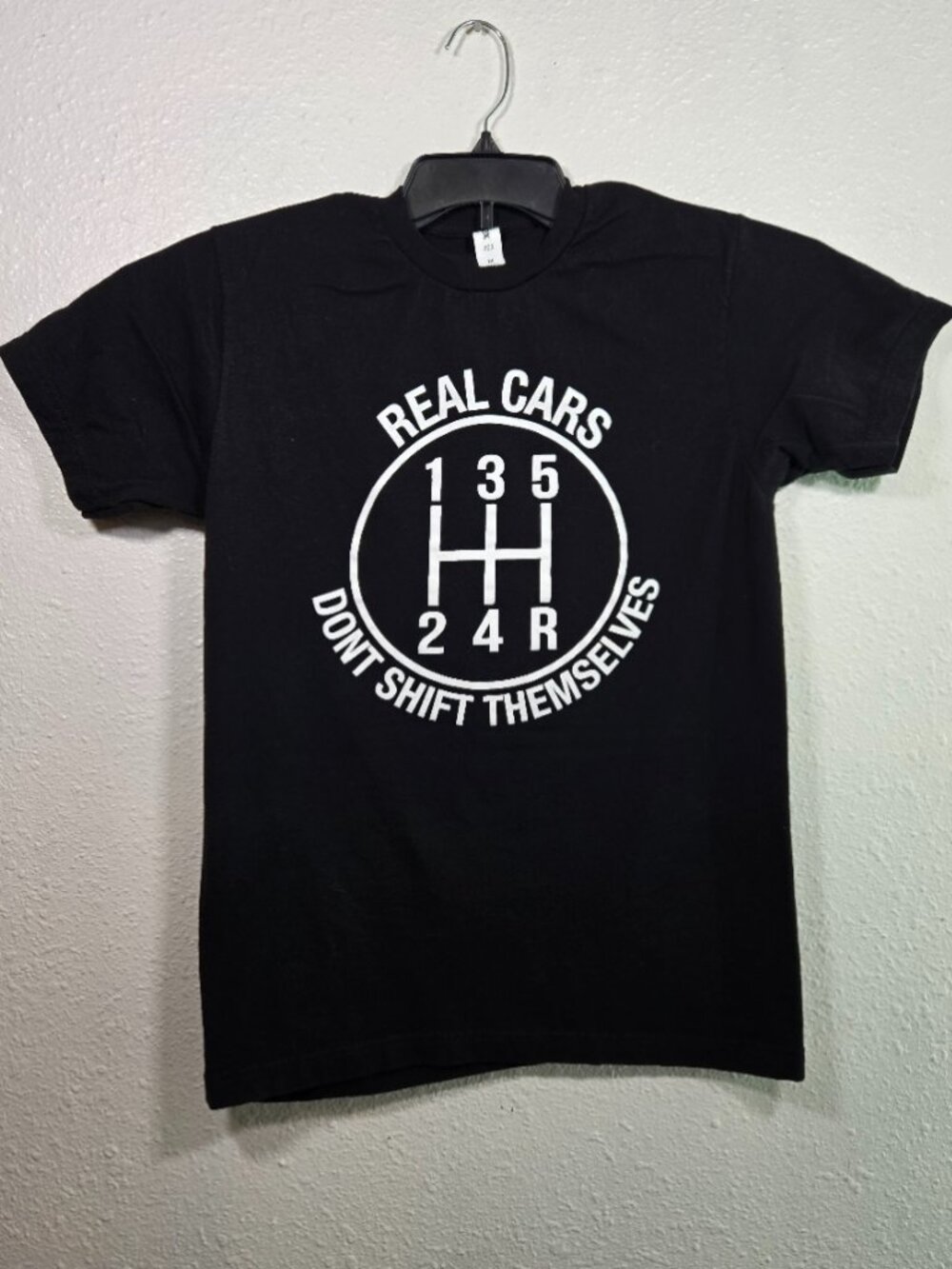 Real Cars Don't Shift Themselves Tee